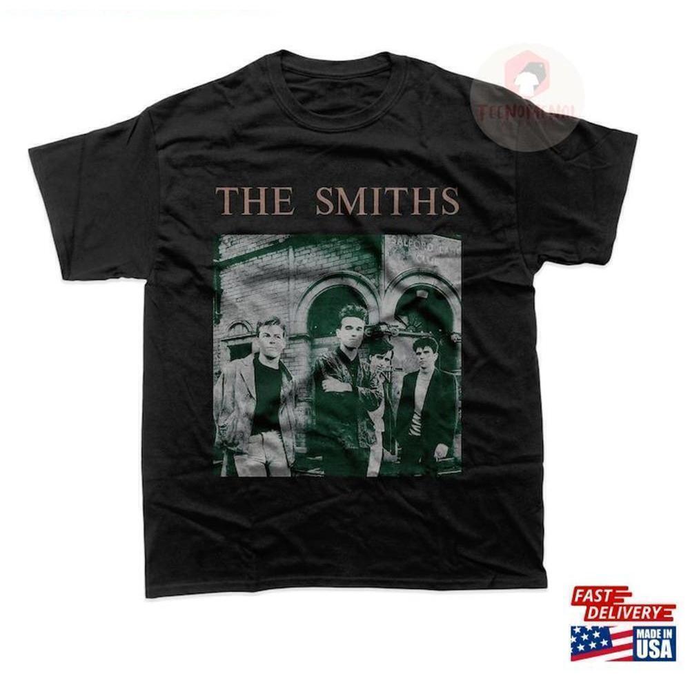 The Smiths Unisex Tshirt Meat Is Murder Album Tee Music Band Graphic Shirt